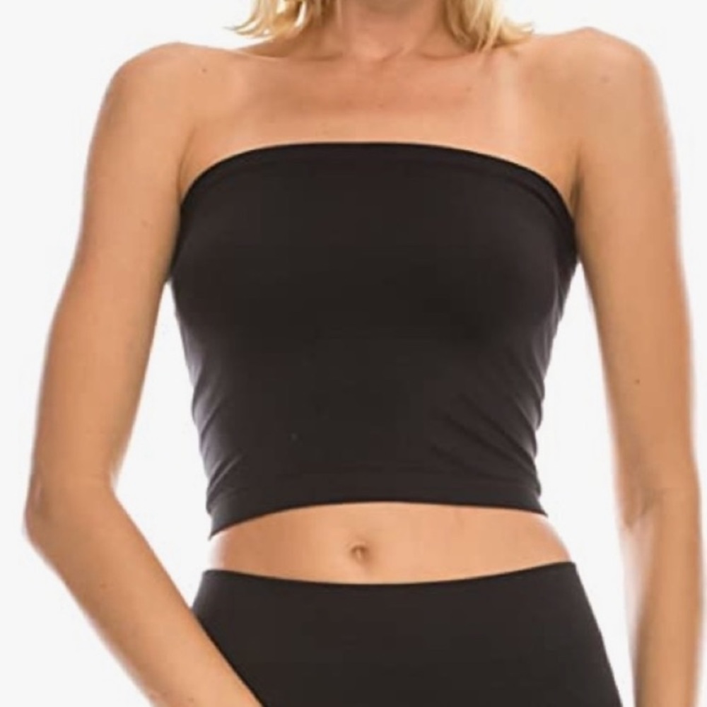 Victoria Secret Black Tube Bra